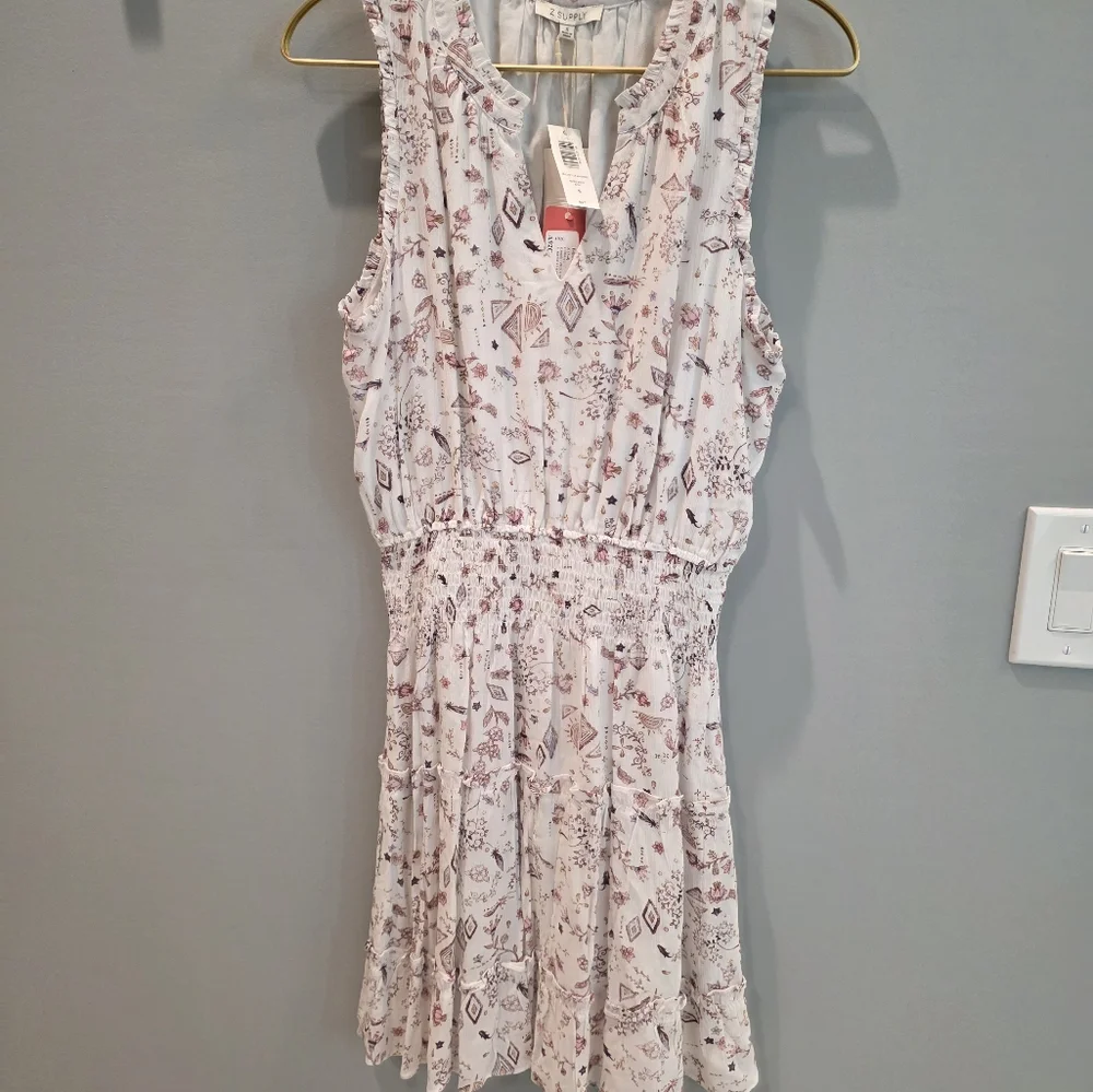 NWT Felicity Folk Mini Dress by Z Supply SZ S - Picture 2 of 5